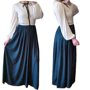 𝅺Vintage one of a kind prairie cottage maxi aprox 6